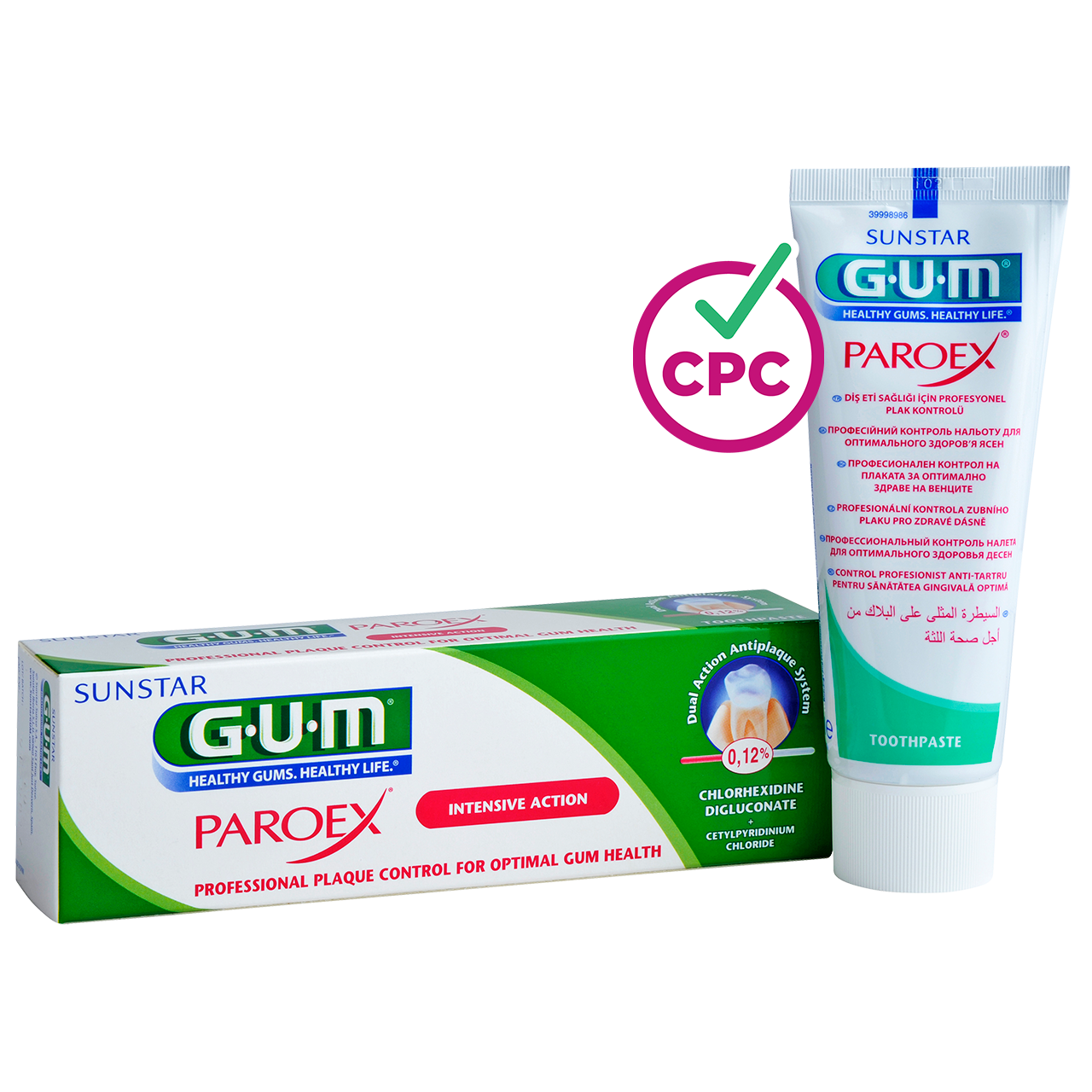 GUM PAROEX 0,12% Intensywne Dzia_anie Pasta do zebow