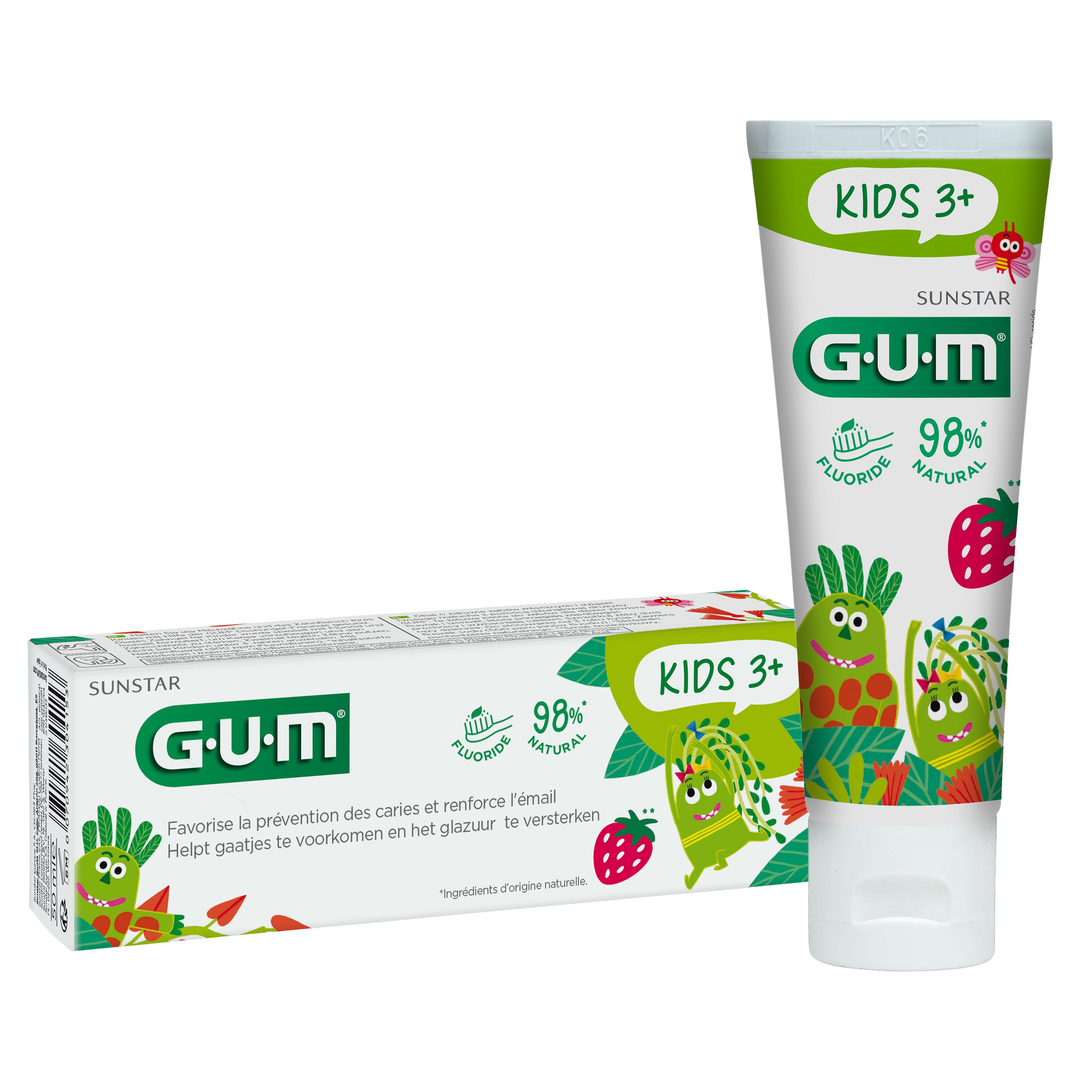 GUM KIDS Tandpasta 3+