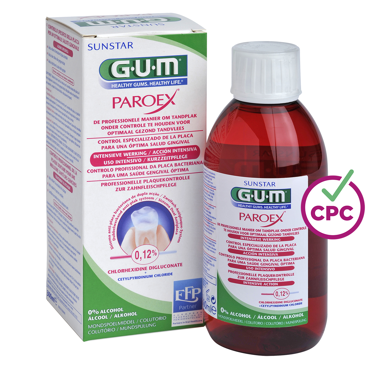 GUM PAROEX 0,12% Chloorhexidine Mondspoelmiddel