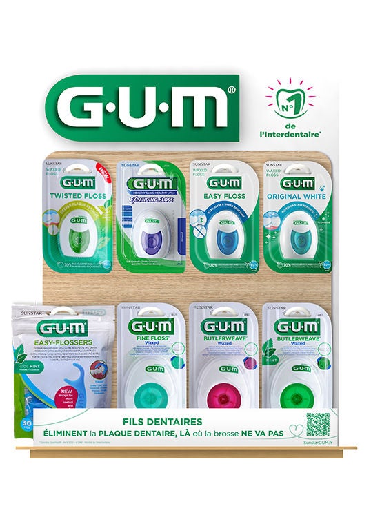 Présentoir - Fils dentaires GUM®