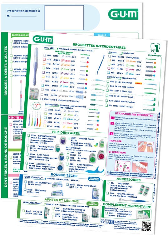 Bloc de prescription Omnipratique GUM®