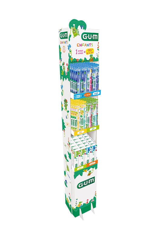 Présentoir de sol - Colonne par indication GUM®