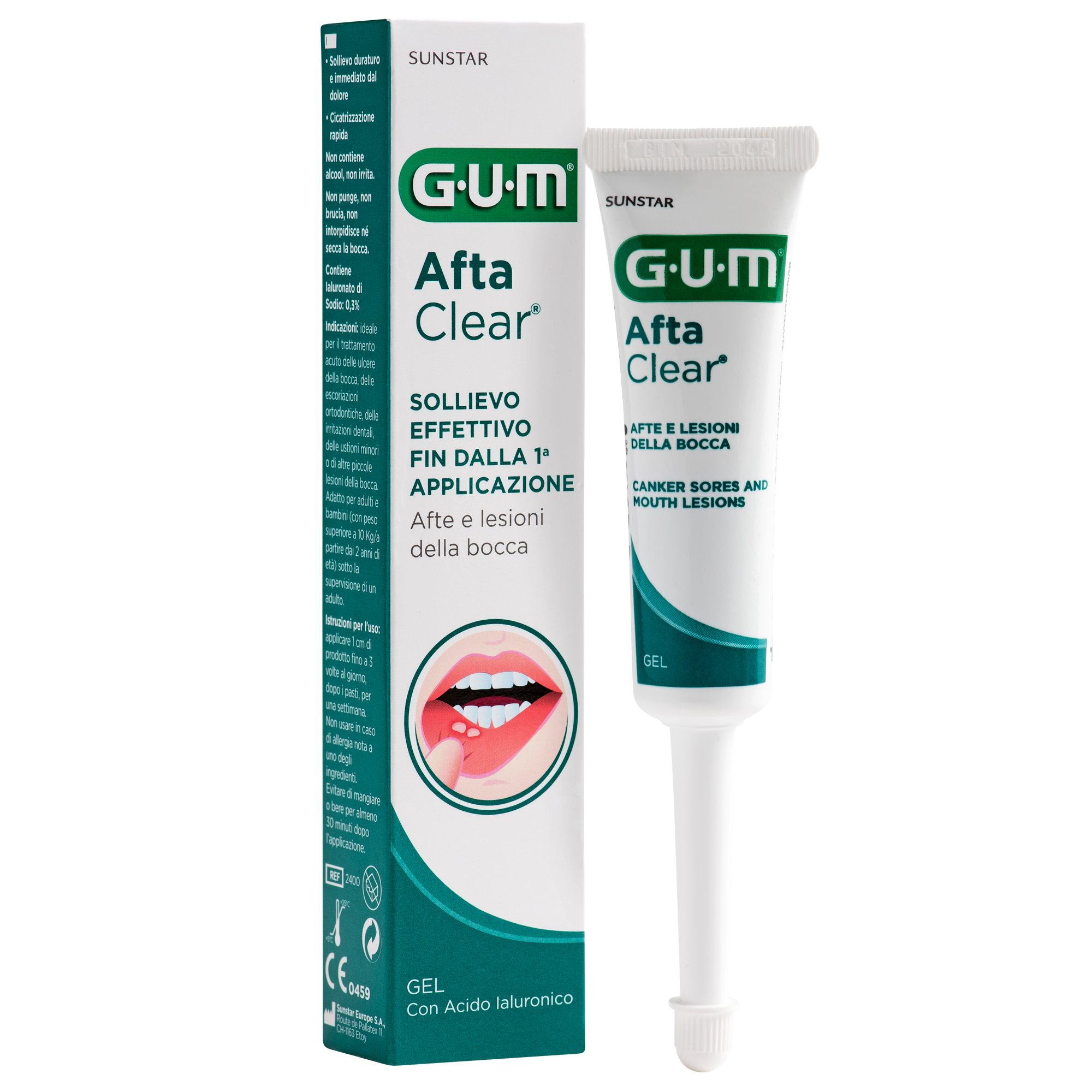 Gel GUM AftaClear