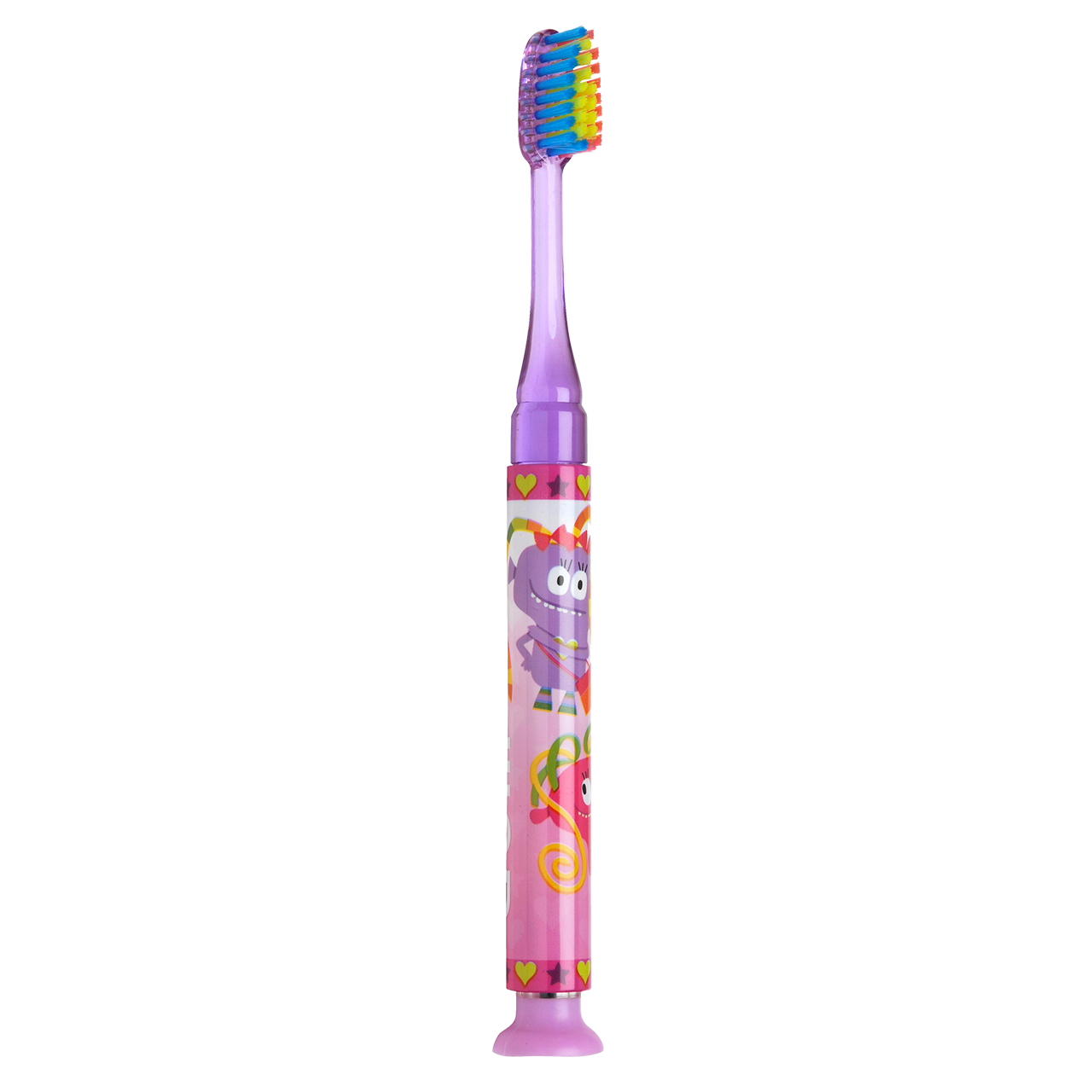 P903M_GUM Light Up Toothbrush angle_Pink2