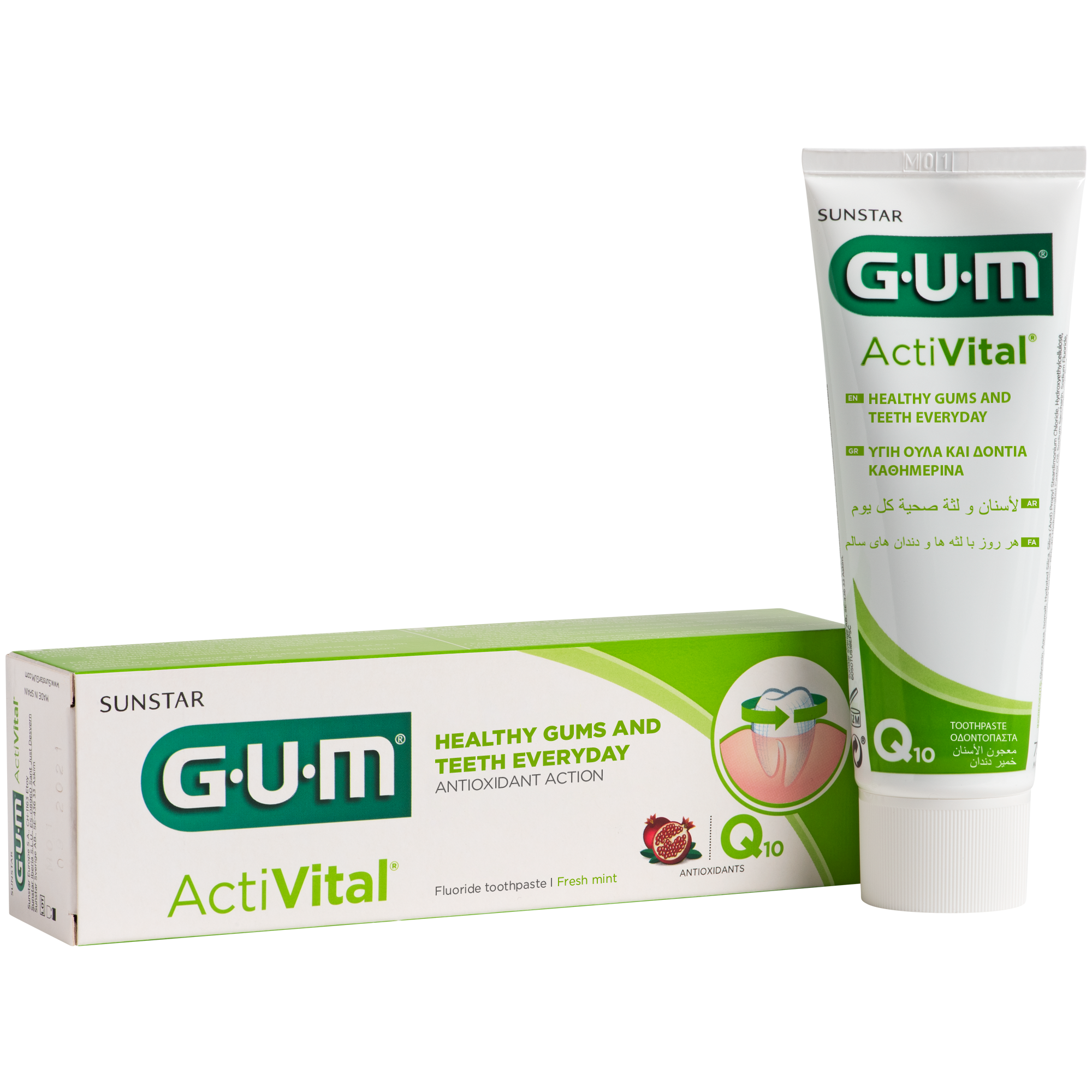 GUM ActiVital Toothpaste - a solution for everday care