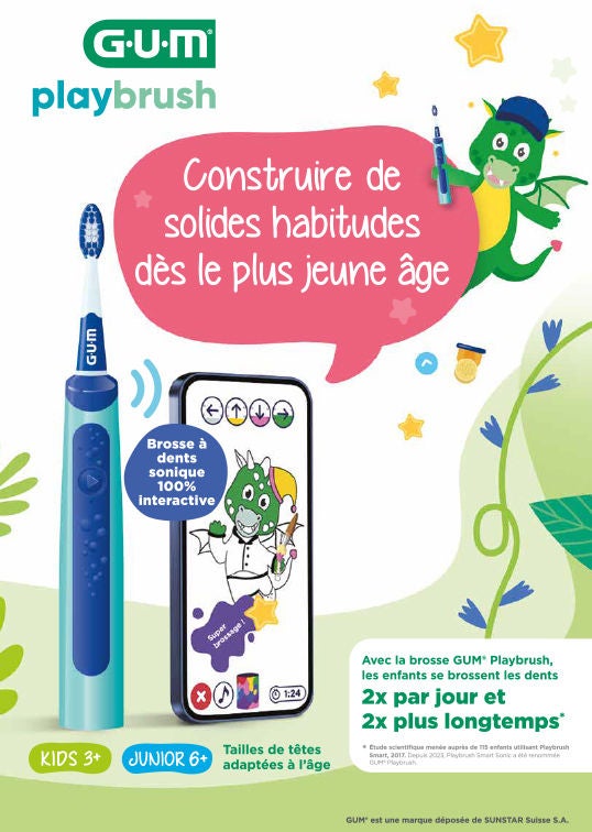 Fiche produit GUM® Playbrush