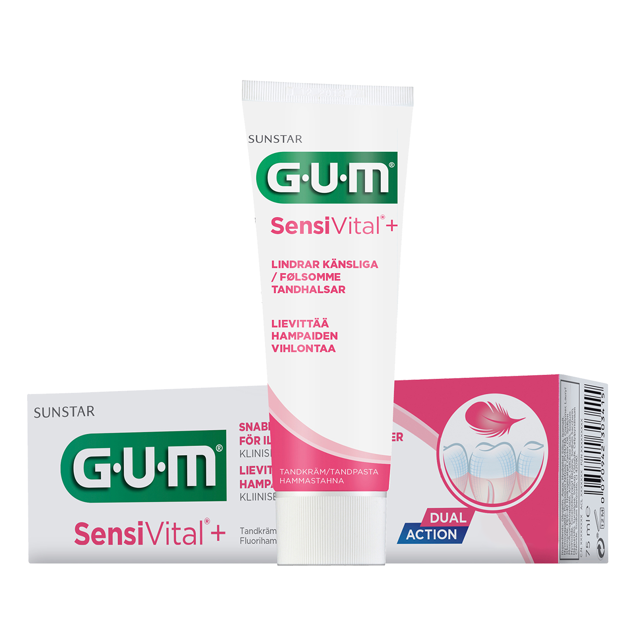 GUM SensiVital + Tannkrem