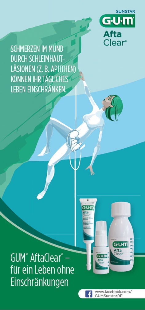 Patientenbroschüre - GUM® AftaClear 