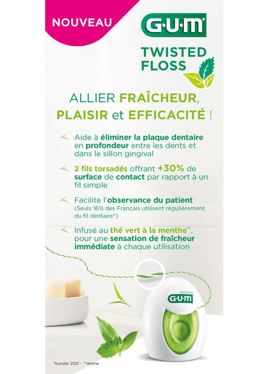 Fiche Produits GUM® Fils dentaires