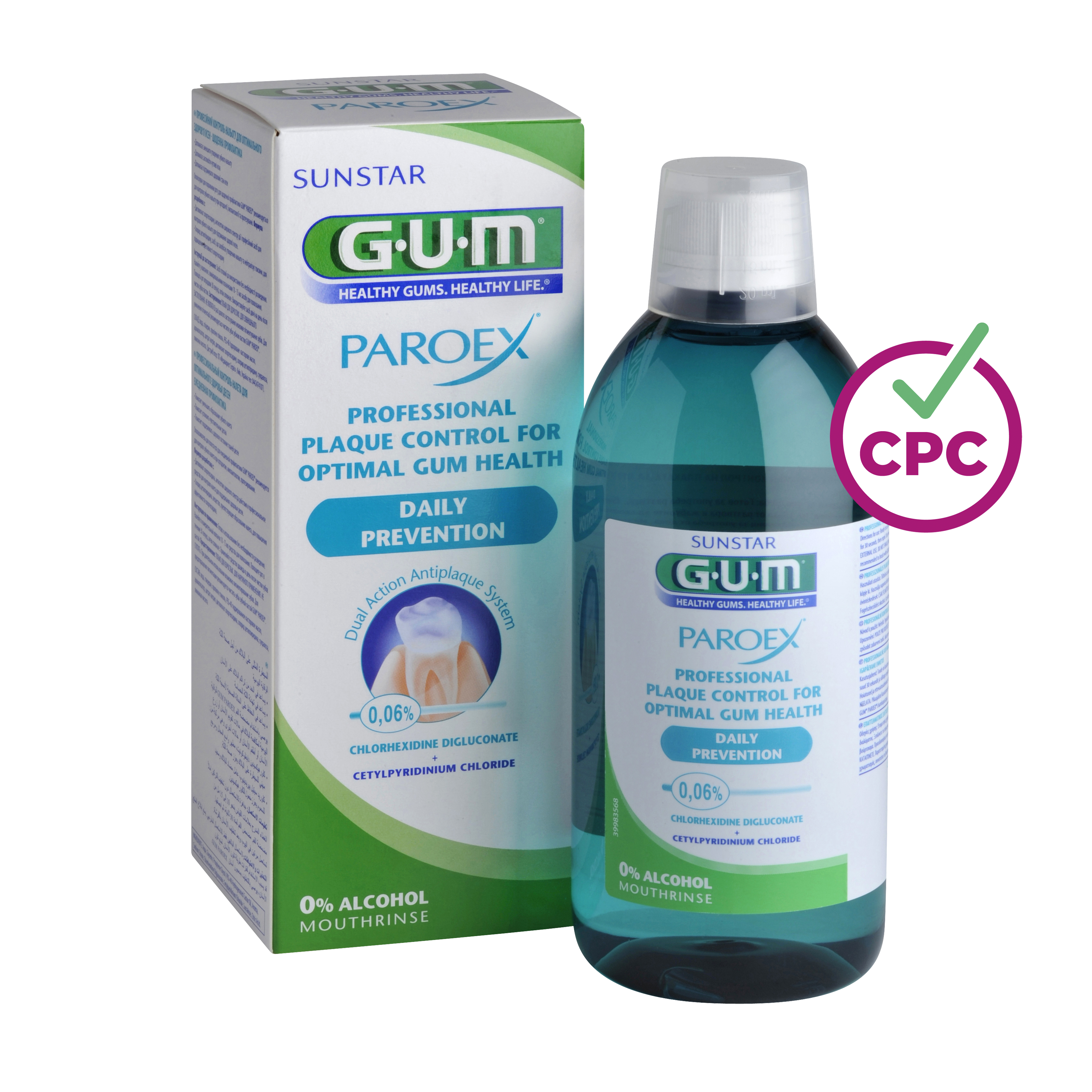 GUM PAROEX 0,06% Plyn do plukania do codziennej piel_gnacji