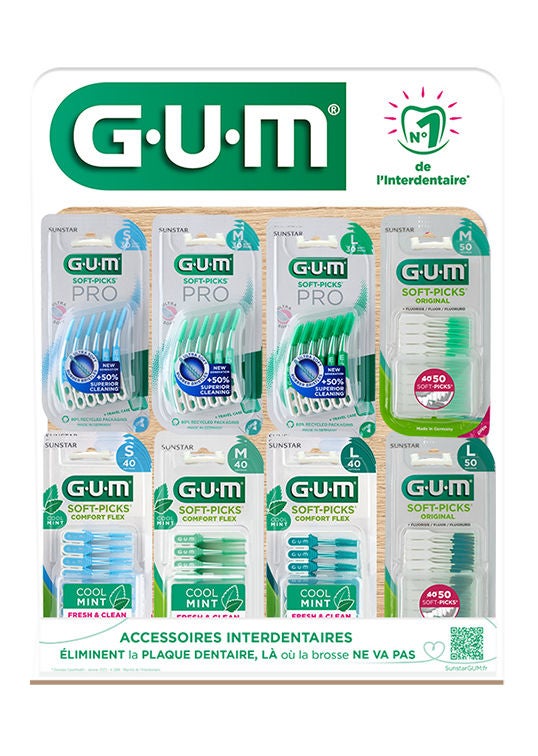 Présentoir de comptoir GUM® SOFT-PICKS®