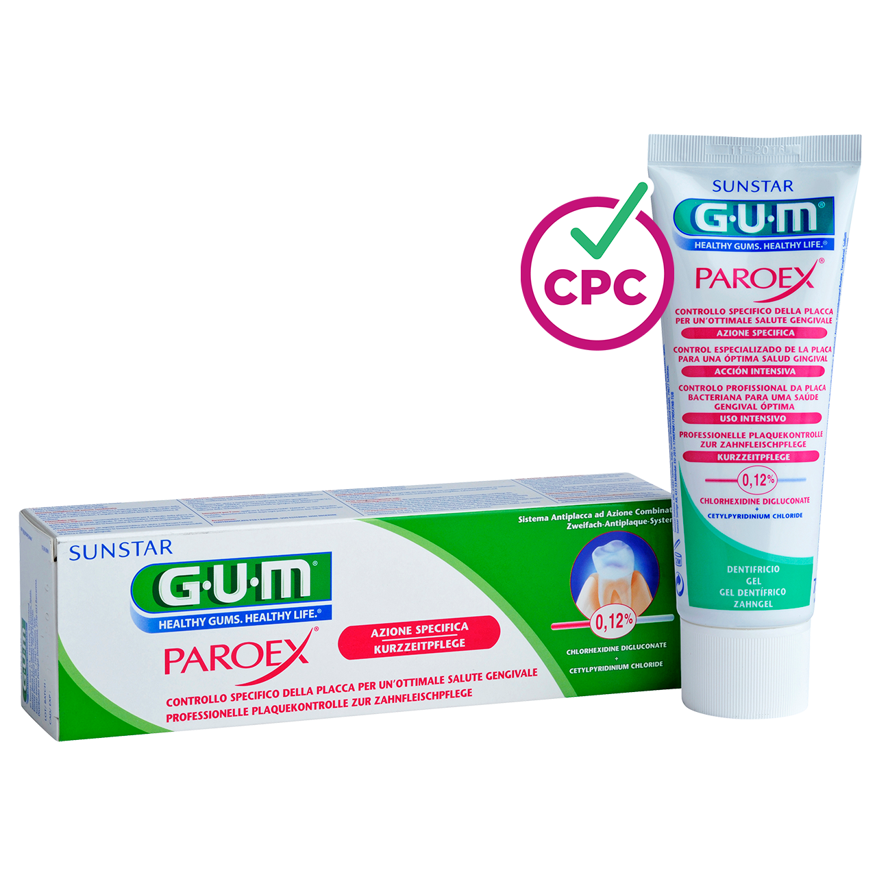 GUM PAROEX 0,12% Zahngel