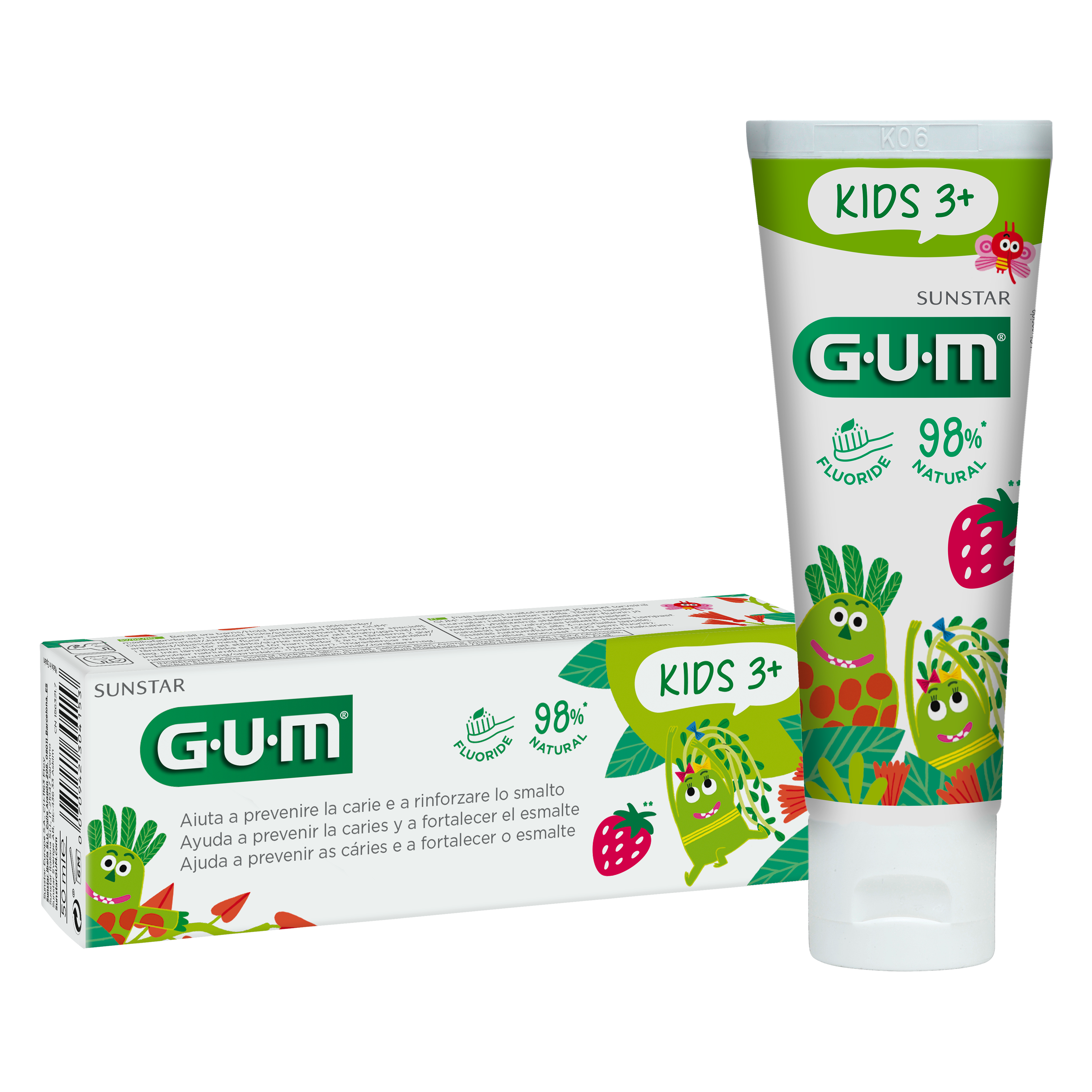 Dentifricio GUM KIDS 3+